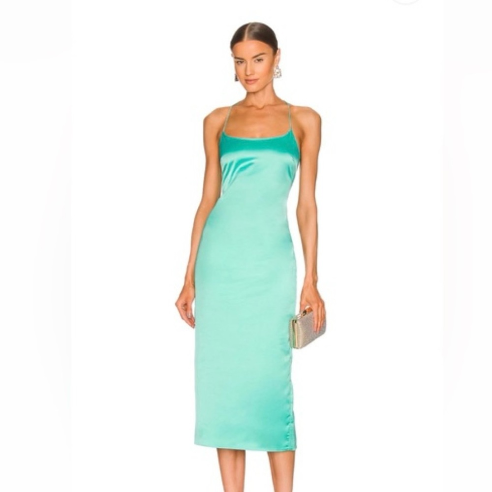 Bardot/Revolve Size 12/XXL‎ Sophie Aqua Dress